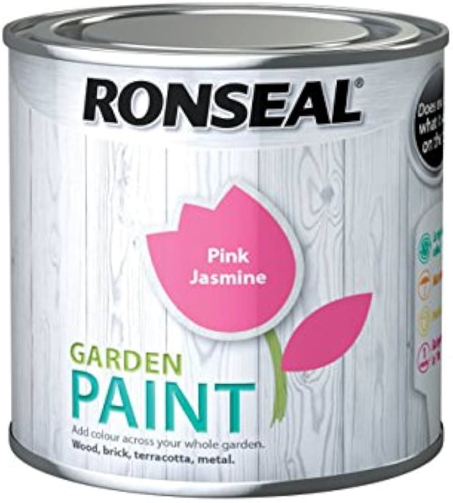 Ronseal Garden Paint Pink Jasmine 250ml