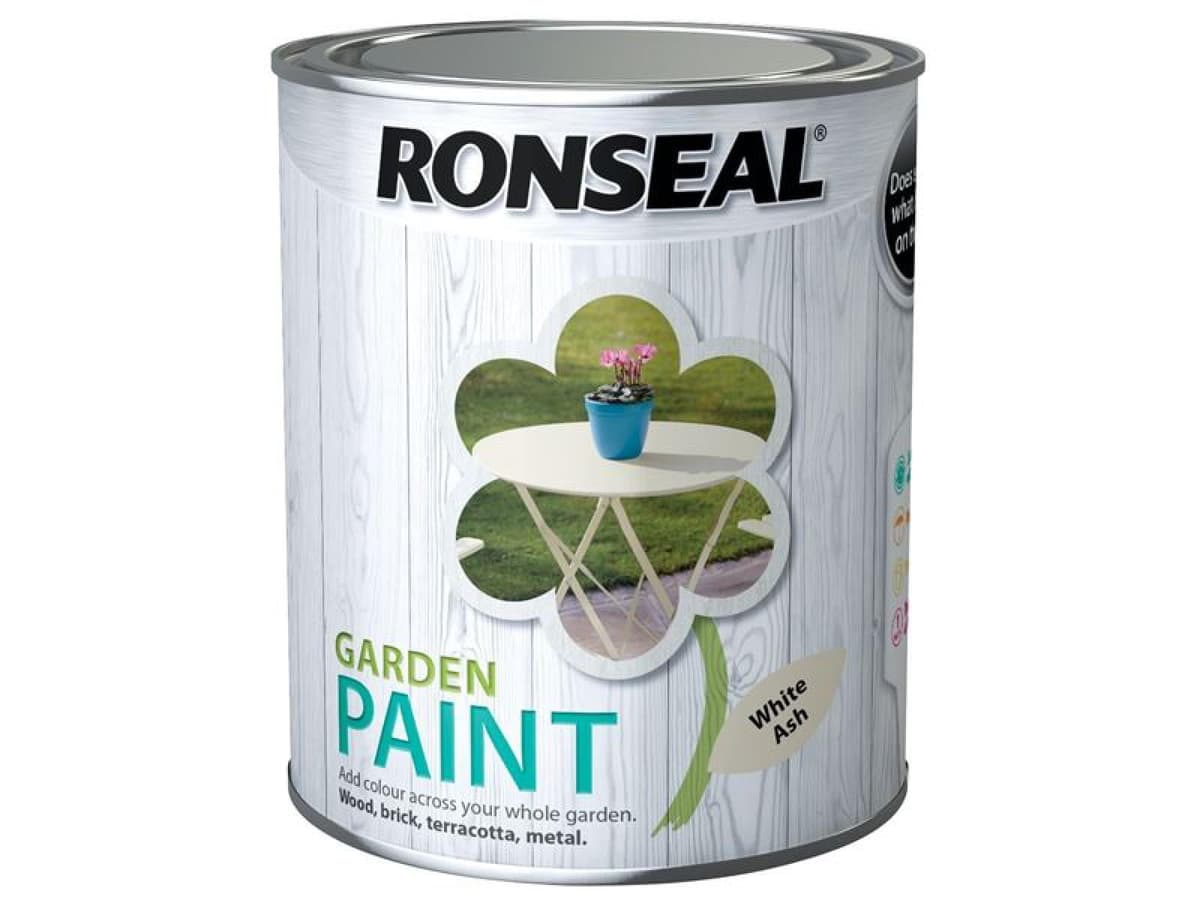 Ronseal Garden Paint White Ash 250ml