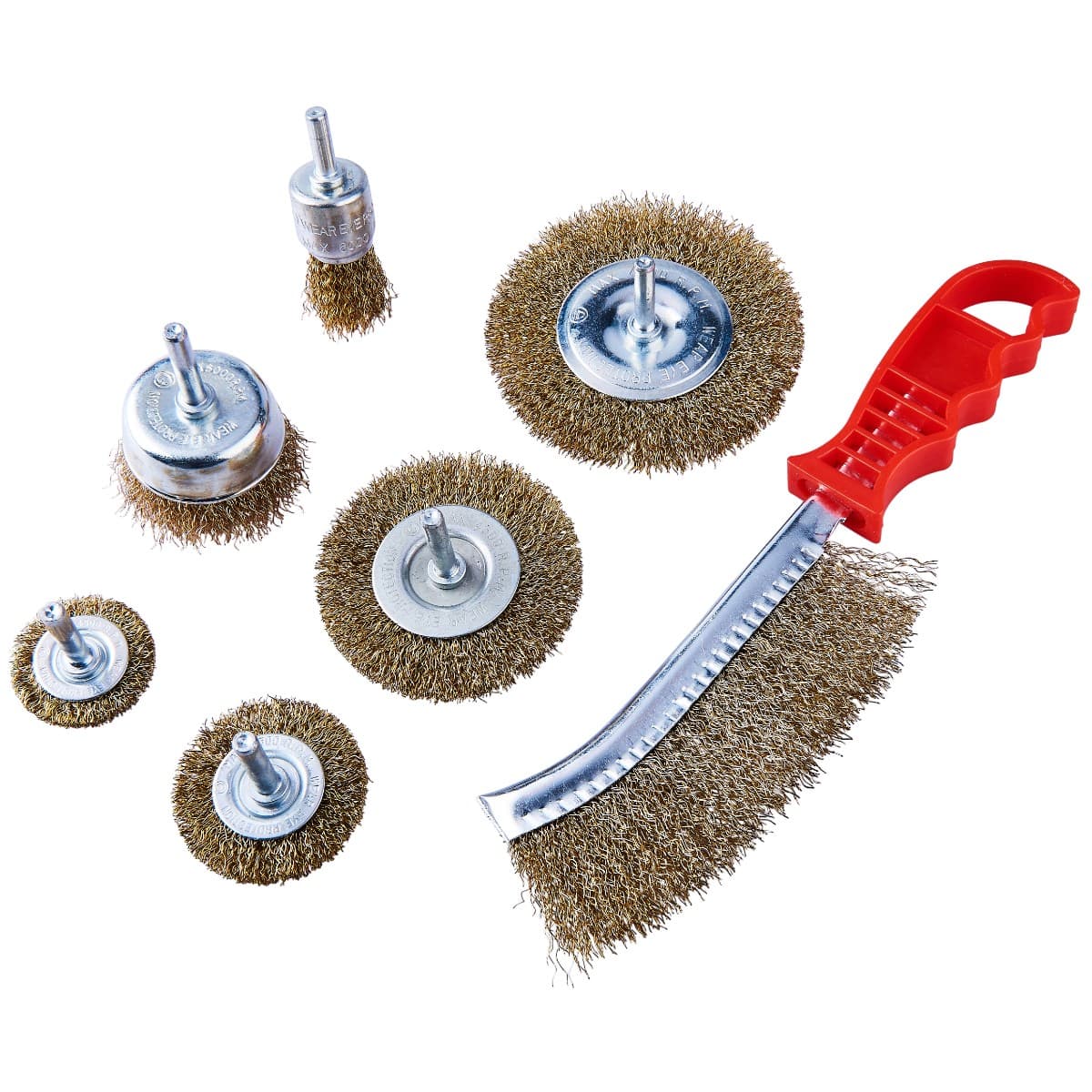 Am-Tech 7pc Wire Brush Set F3610