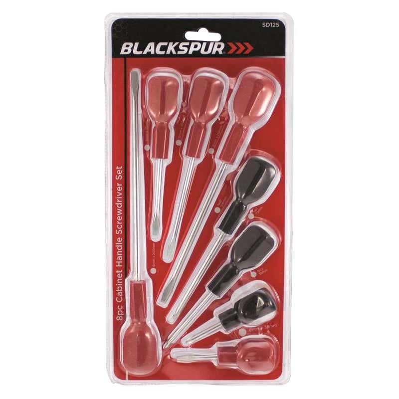 Blackspur 8pc Cabinet Handle Screw Drive
