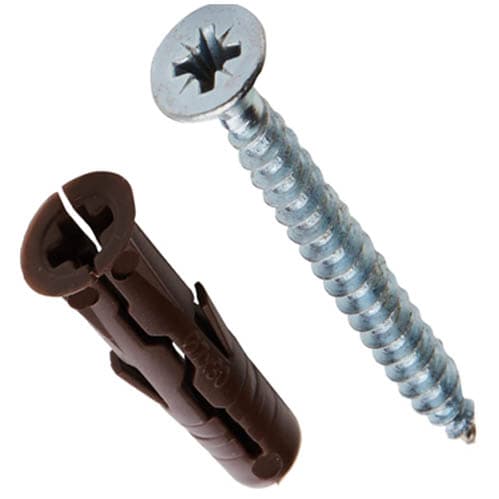 Rawlplug Curtain Pole & Blind Kit