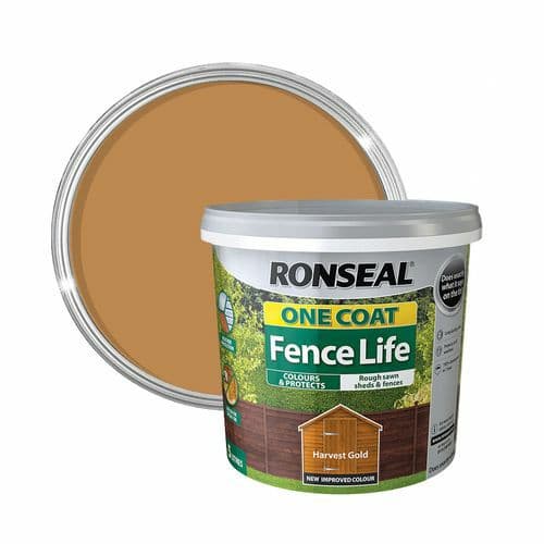 Ronseal OC Fencelife Harvest Gold 5L