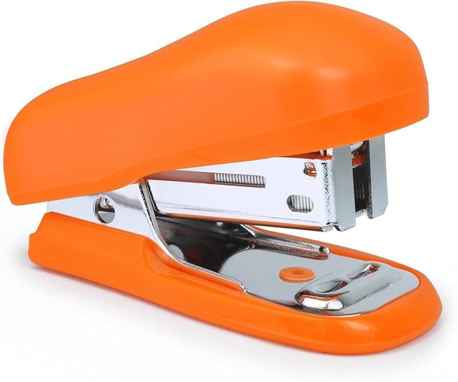 Rapesco 1410 Bug Mini Stapler Orange 26/6mm