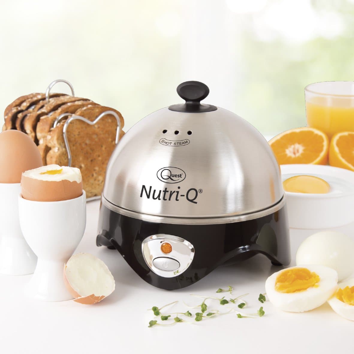BENROSS Quest Nutri-Q Egg Cooker & Poacher 360W
