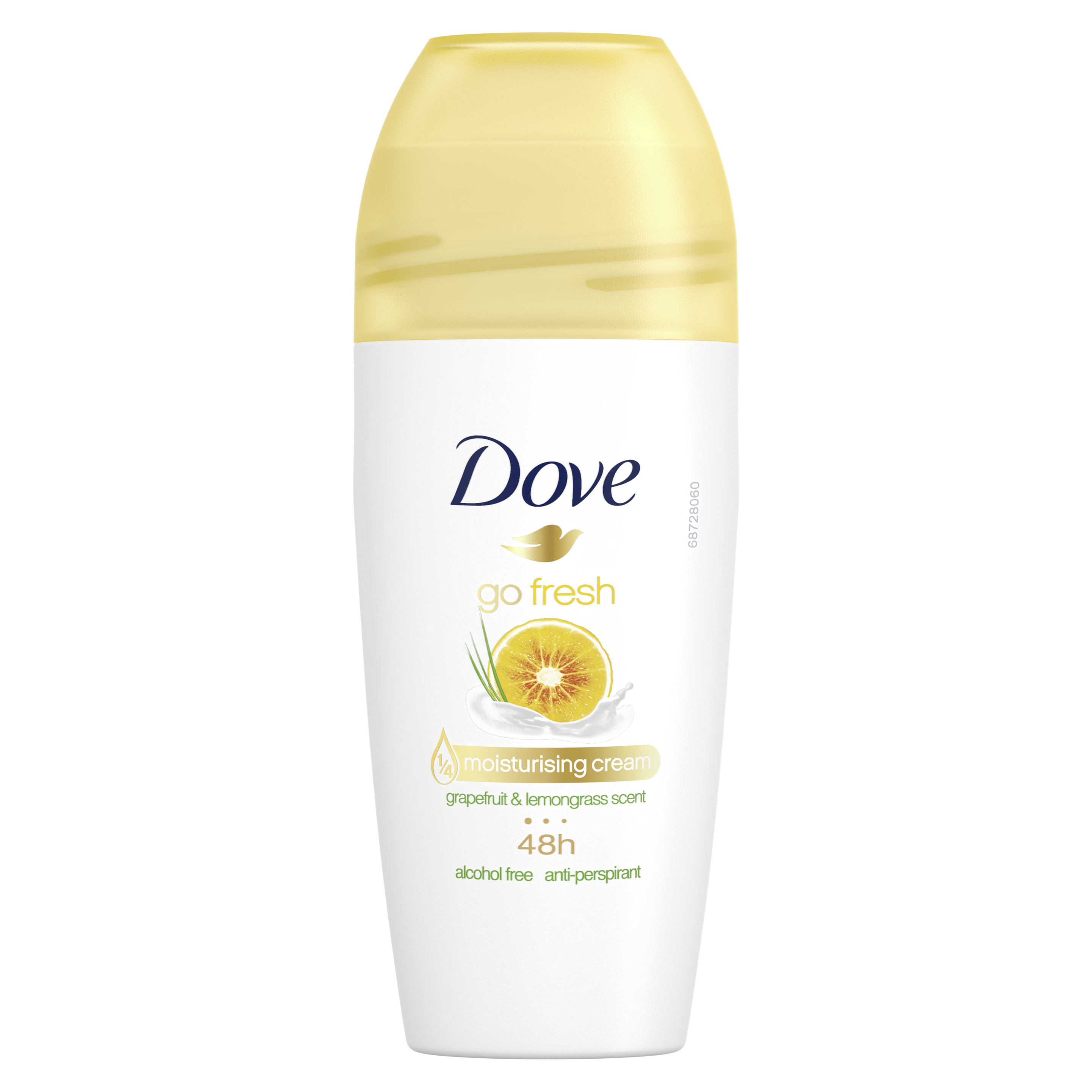 Dove 50ml Roll on Grapefruit PK6 image