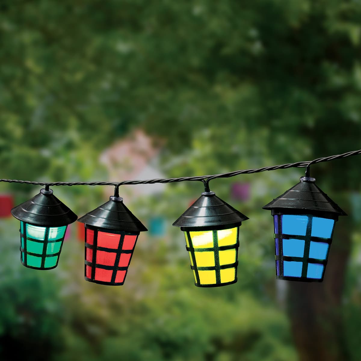 BENROSS Garden Kraft 70 LED Colour Lantern Lights
