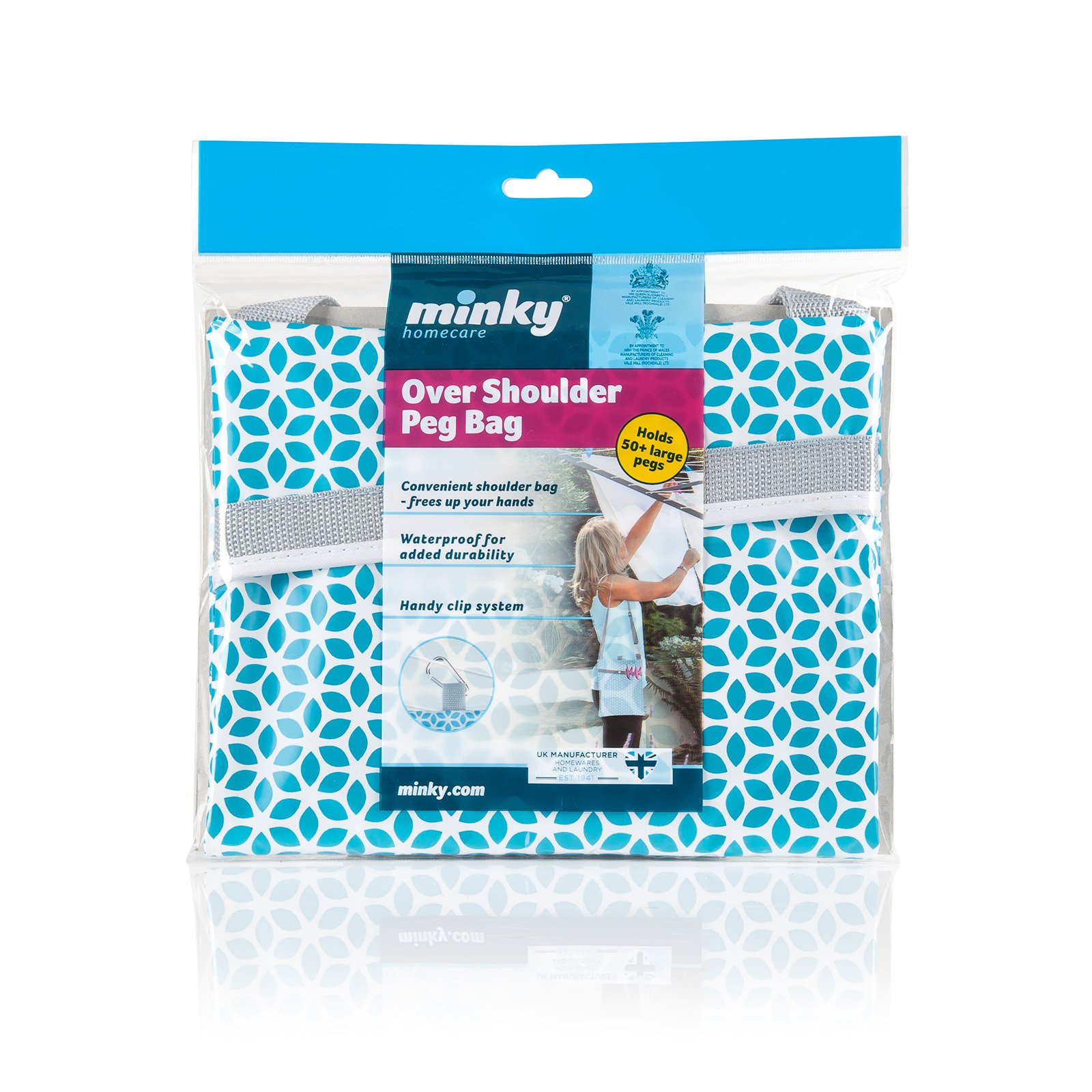 Minky Over Shoulder Peg Bag image