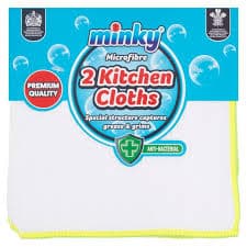Minky Microfibre 2 Kitchen Cloths 1