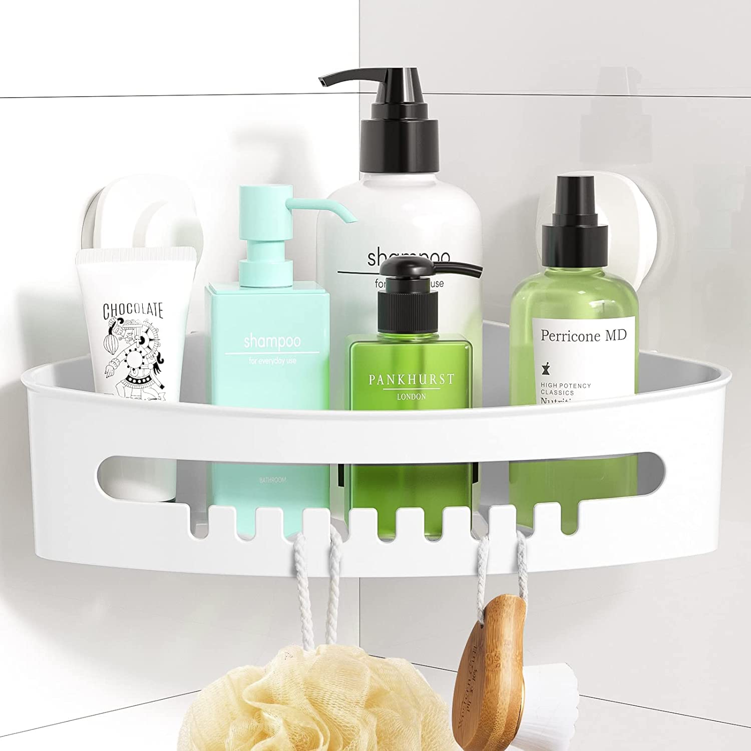 BELDRAY CORNER SUCTION SHOWER BASKET XXXX image