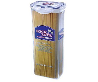 Lock & Lock 137x104x284mm Rectangular Container 2L BPA Free (HPL819) image