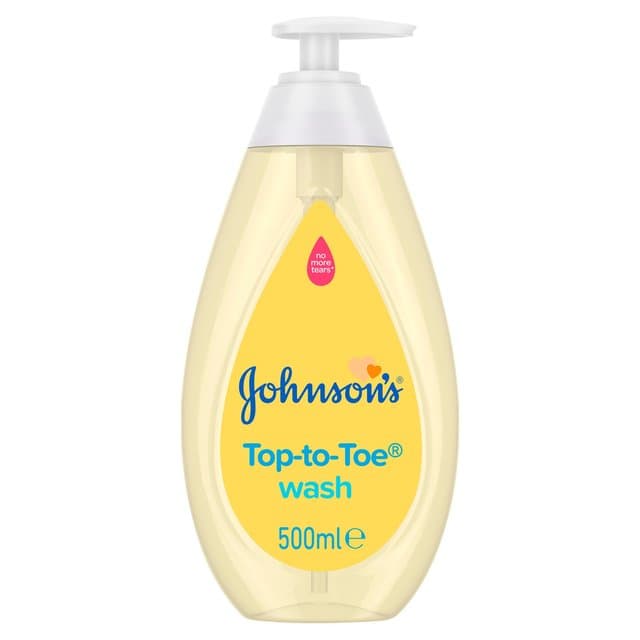 Johnsons  Baby Top to Toe Wash  500ml PK6