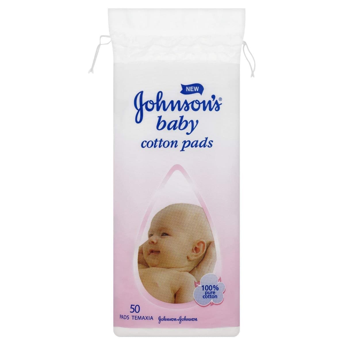 Johnson Baby Cotton Pads 50s