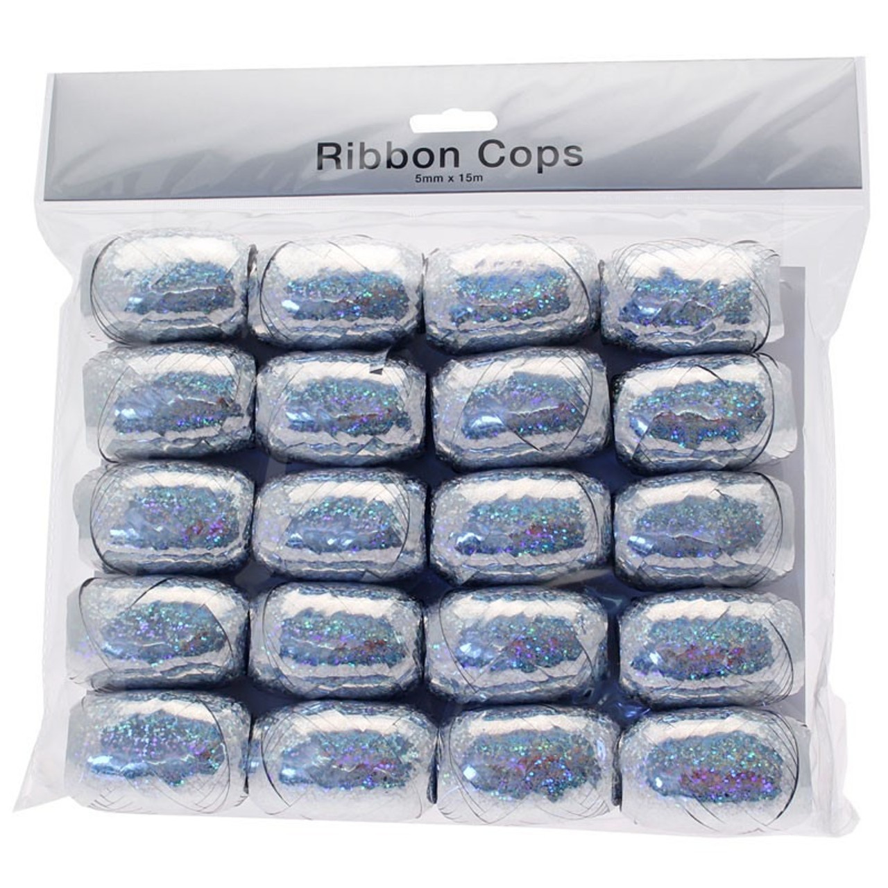Holographic Silver / Gold Ribbon Cops (x25) image