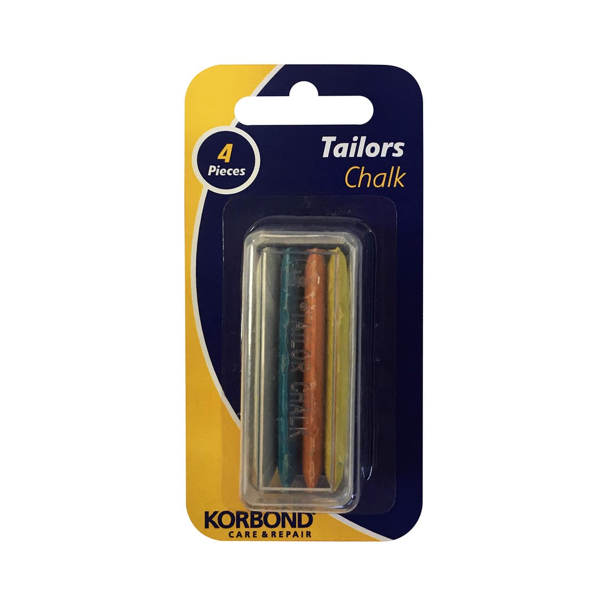 Korbond Tailors Chalk 4pcs 