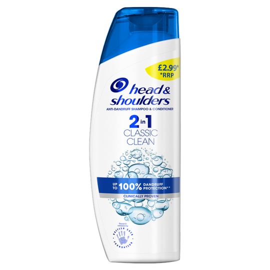 Head & Shoulders 2in1 Classic Clean PMP £2.99 image