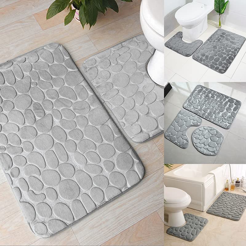 TRI STAR SYMBOL BATH MAT 2PC  SET 50 X 80CM image