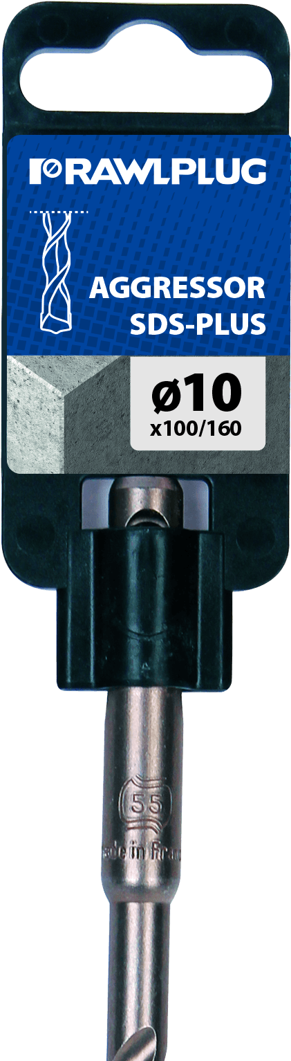 Rawlplug Aggressor SDS plus 16 (RT-SDSA-16/160)