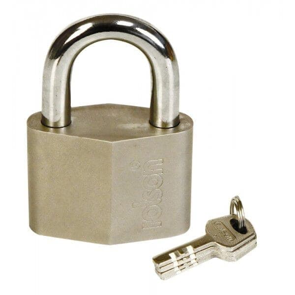 Rolson 50mm Solid Steel Padlock