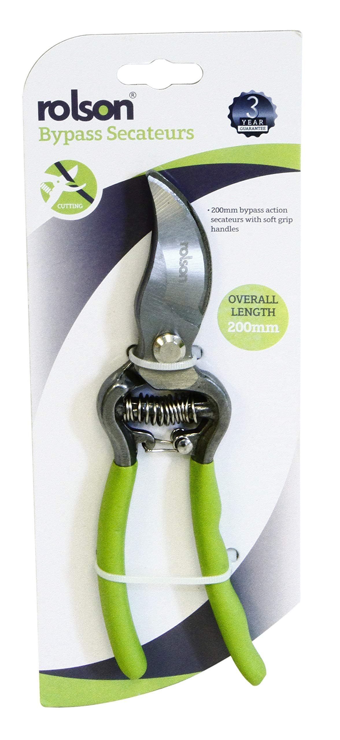 Rolson 200mm Bypass Secateurs