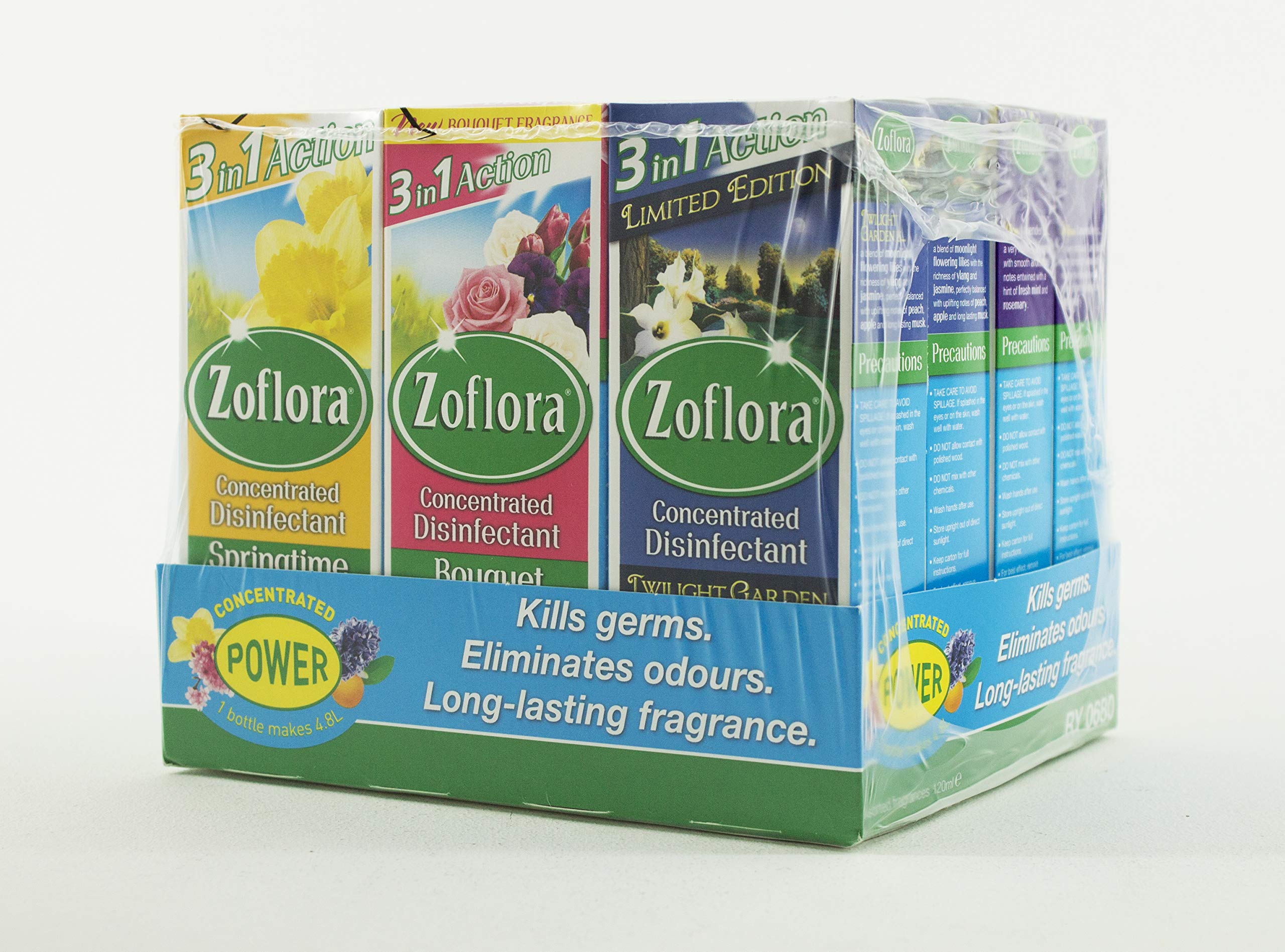 Zoflora 120ml Concentrated Disinfectant - Bouquet, Lavender, Garden, Linen assortment image