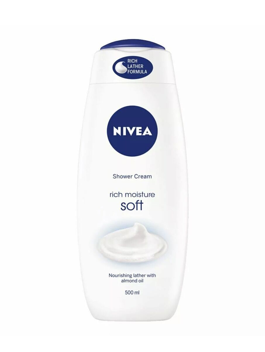 NIVEA 500ML SHOWER CREAM RICH MOISTURE SOFT image