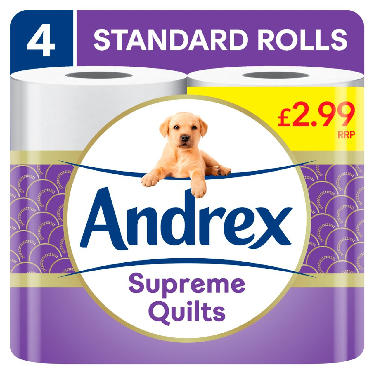 Andrex Supreme Quilted Toilet Paper Pk4 X 6 image