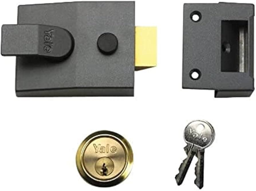 YALE 89 Deadlock Nightlatch 60mm Backset DMG 