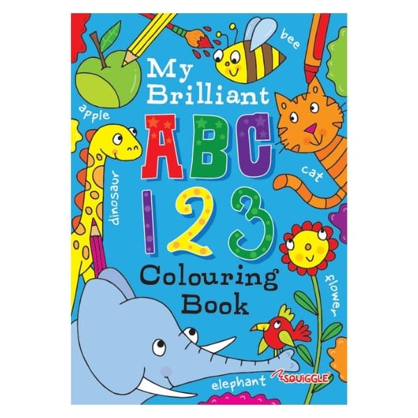 Martello Abc/123 Colouring Book