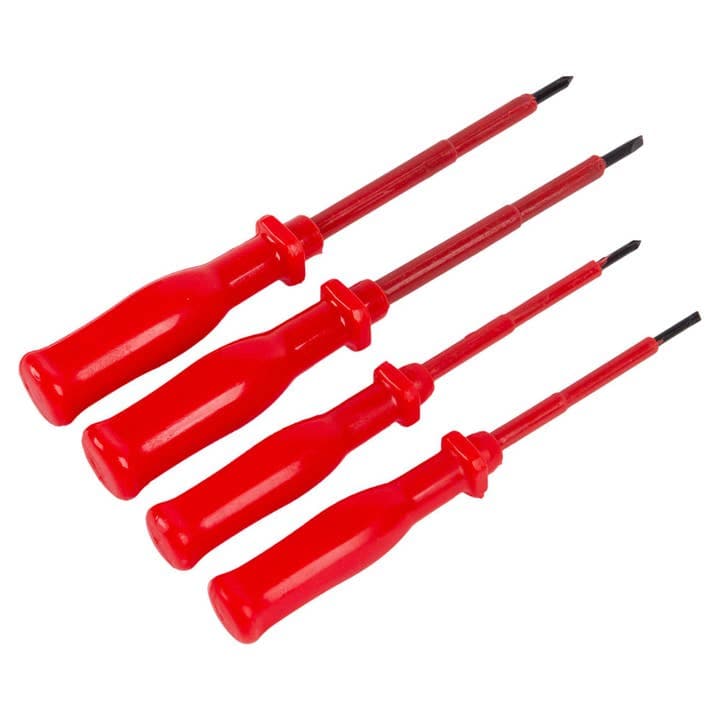 Blackspur 4pc Screwdriver Set