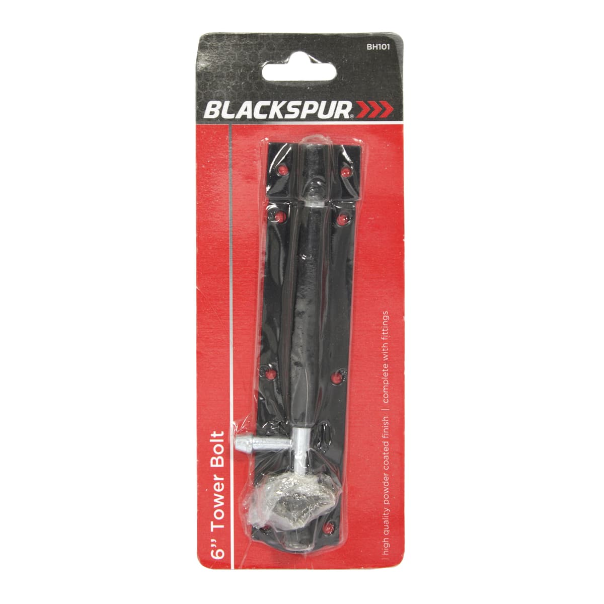 Blackspur 6" Tower Bolt Blackspur