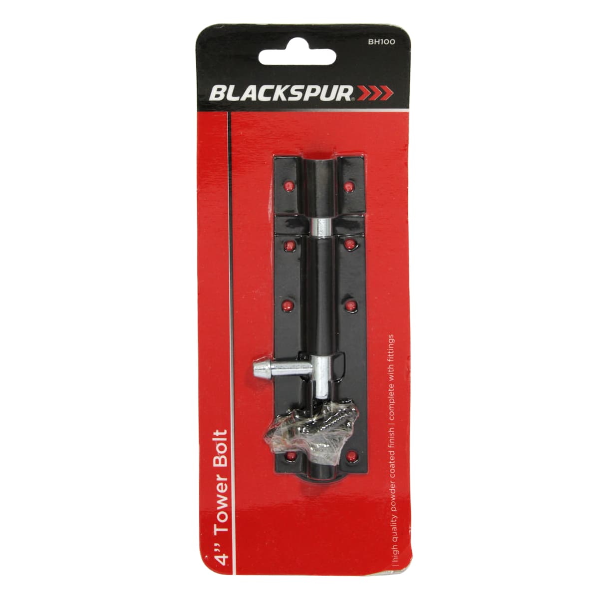 Blackspur 4" Tower Bolt Blackspur