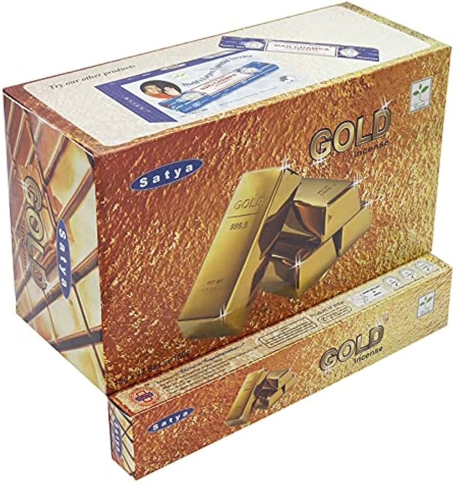 SatyaGold Incense 15g X 12 image