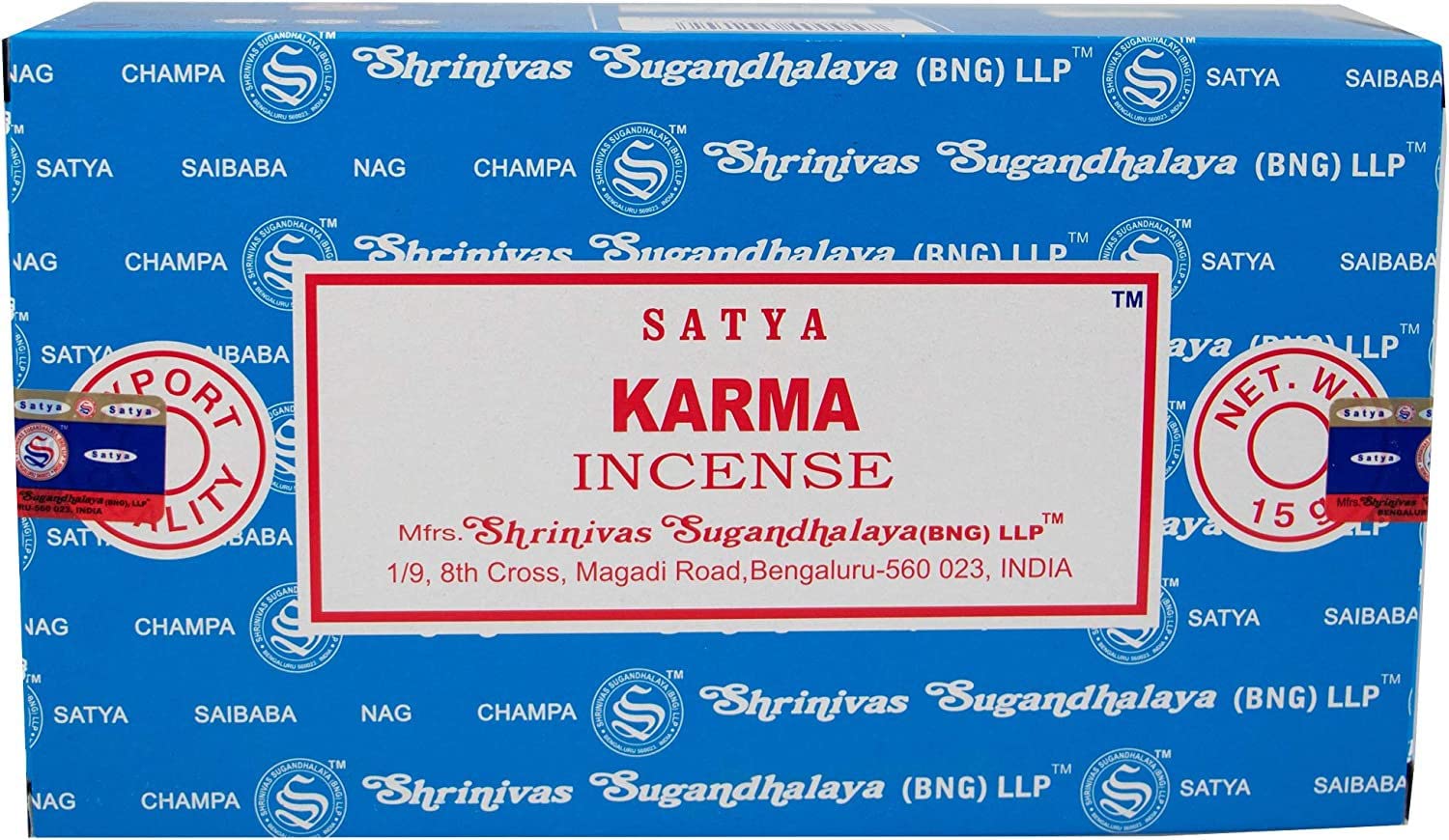 Satya Karma Incense 15g x 12 image
