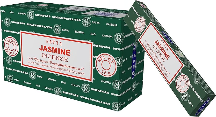 Satya Jasmine Incense 15g x 12 image