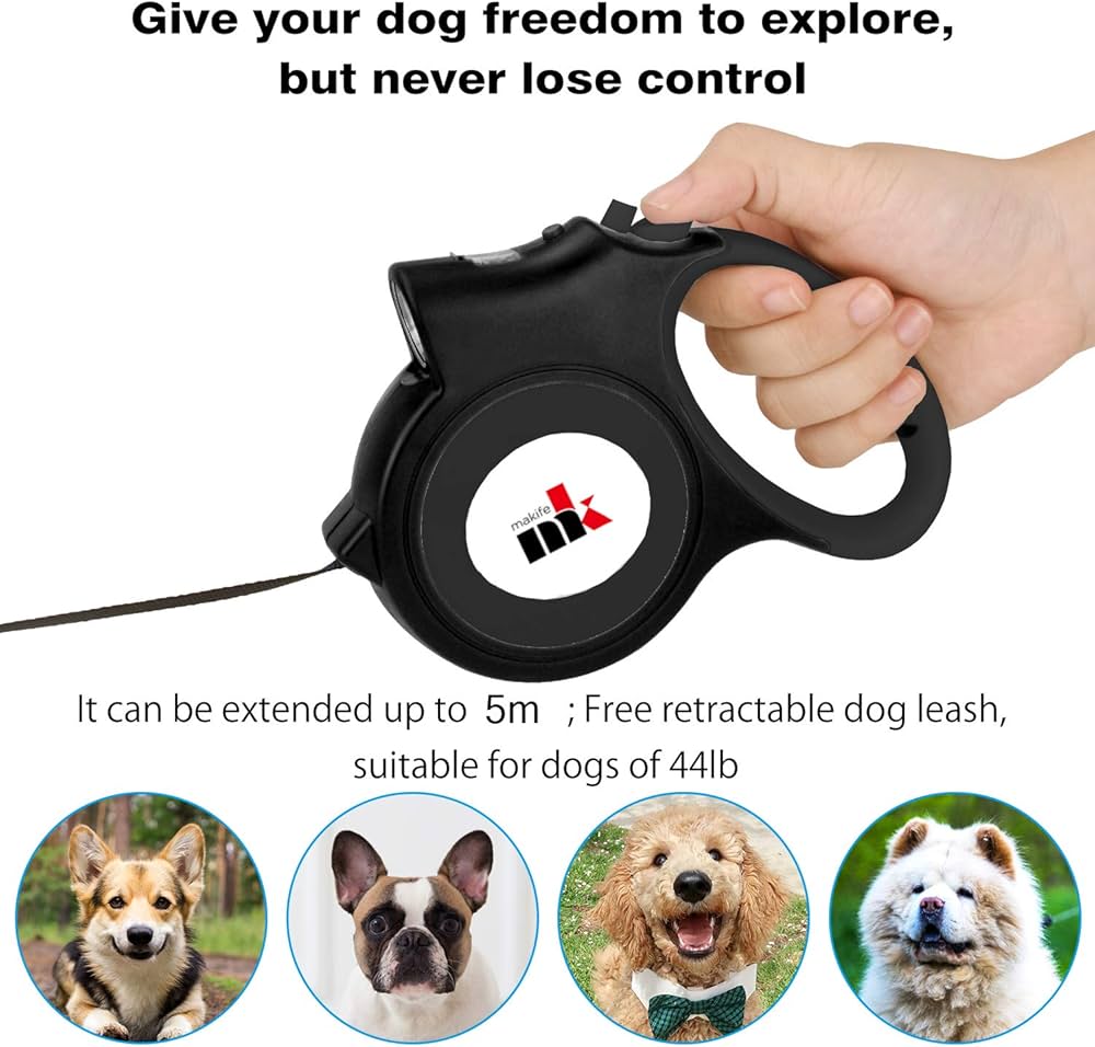 Kingfisher 5M Retractable Dog Lead (Medium)  XXXX image