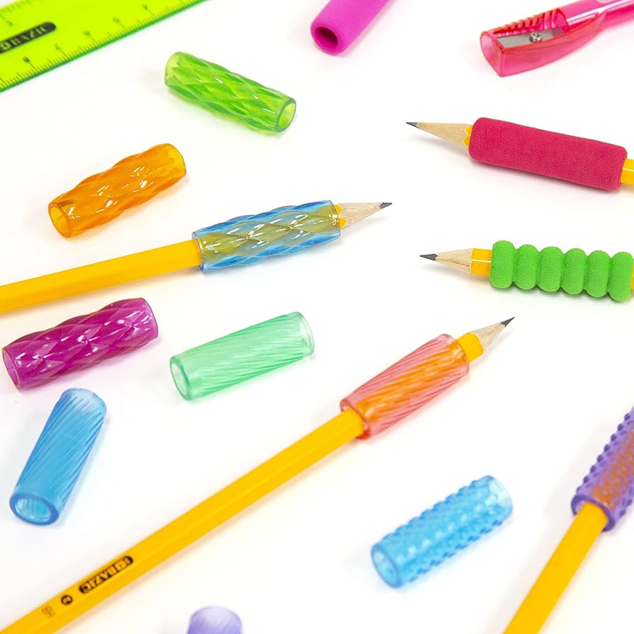 County  Soft Feel Pencil Grips 4pk image