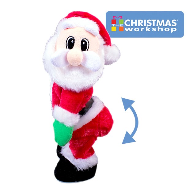 BENROSS Singing & Dancing Plush Santa image