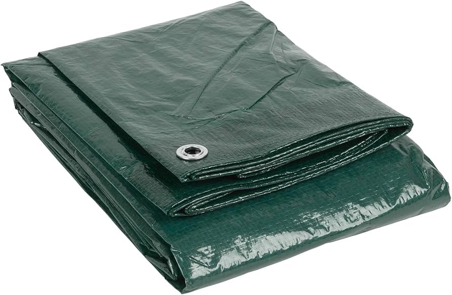 Blackspur 12' X 18' Green Tarpaulin (bb-tp153) image