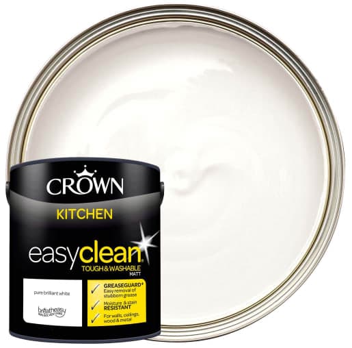Crown EasyClean Matt Emulsion 2.5l PBW Washable Matt
