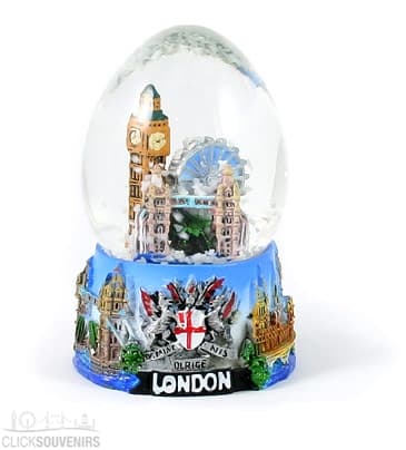 Big Ben & Tower Bridge Twin set of
45mm Snowstorms 



