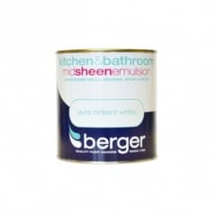 Berger Kitchen/ Bathroom matt PBW 2.5Ltr 2
