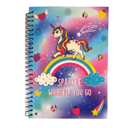 RSW    Unicorn & Meowmaid  A5 Spiral Note Books 1
