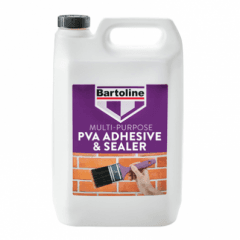 Bartoline  multi- purpose PVA adhesive & sealer 2.5litre bottle (58505200)