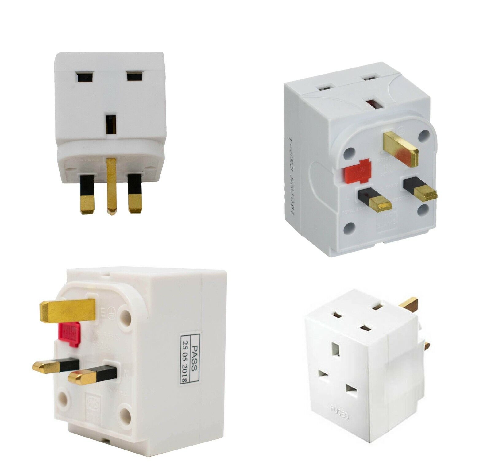 STATUS  3 Way 13a Adaptor  (3wabulk) image