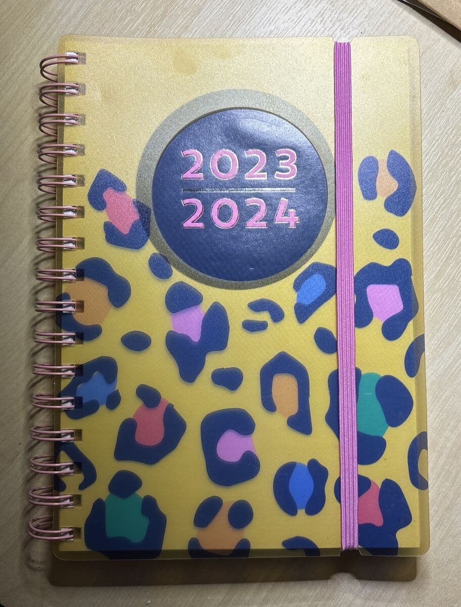 Tallon A5 Academic WTV Paper Cover  Organiser with Fo