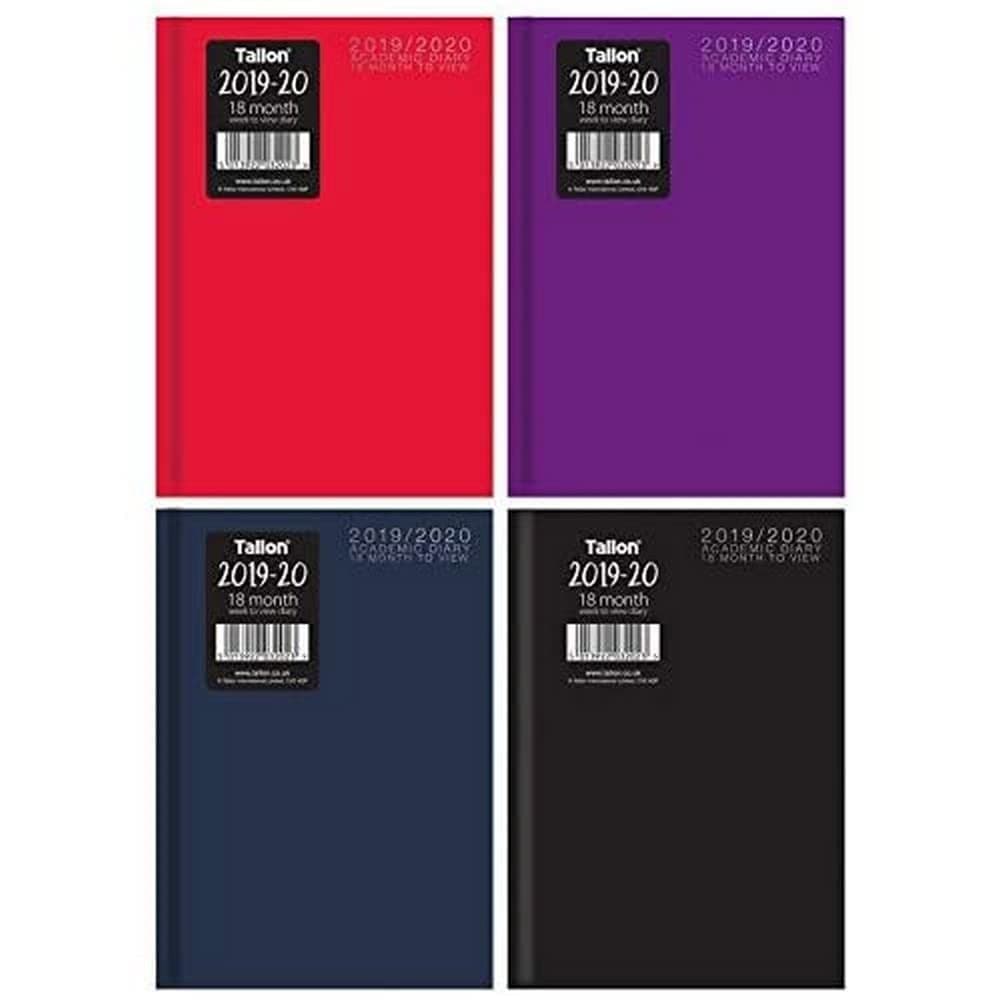 Tallon A5 Academic Casebound WTV  18 Month Diary