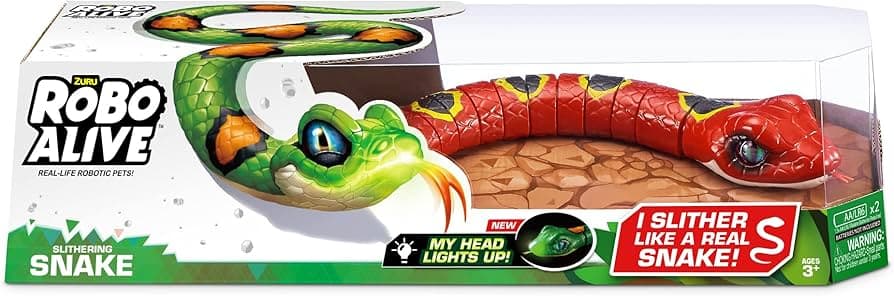 Tobar Robo Alive Snake - Green (28161)