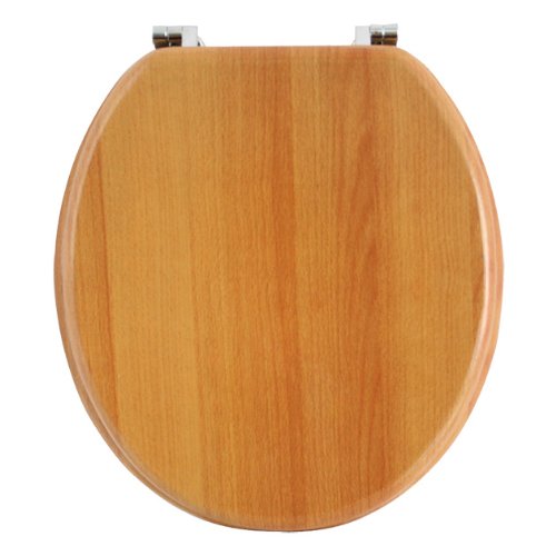 BENROSS Antique Pine Effect Toilet Seat image