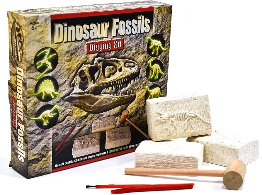 Kandy Toys Colour & Dig" Dinosaur Excavation Kit