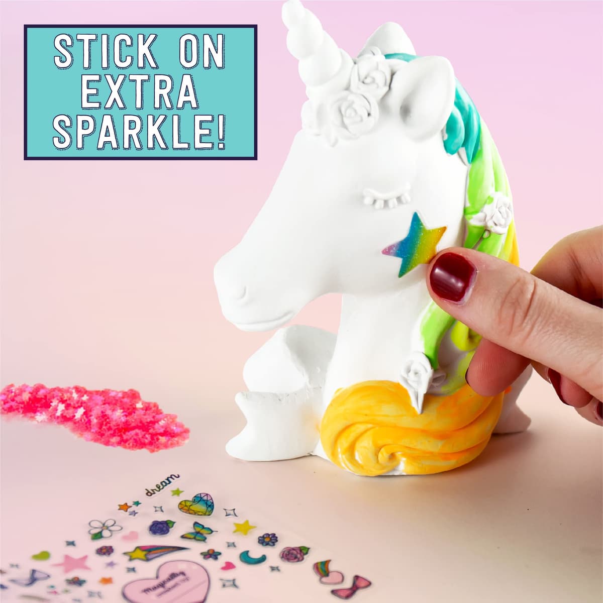 Kandy Toys Paint Your Own Unicorn In Window Box